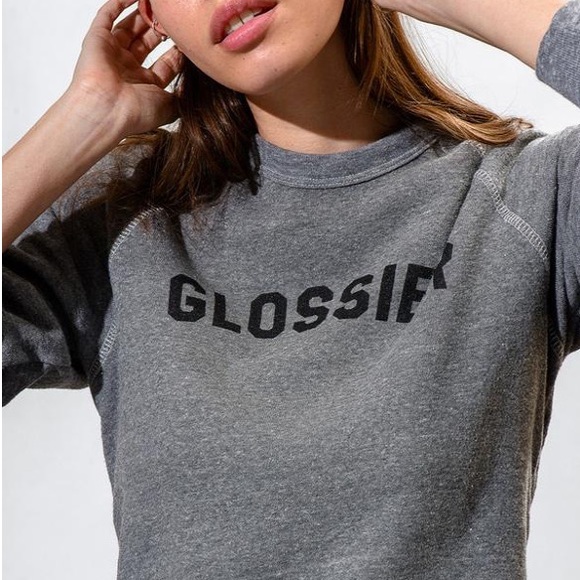 Glossier Tops - Glossier Raglan Sweatshirt